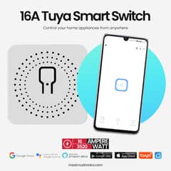 Tuya 16A 220v wifi switch smart life app for motor water pump lock