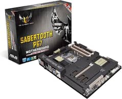 sabertooth P67 tarminal armor Asus Gaming motherboard with I5 3 gen 0