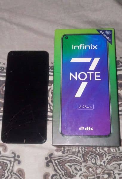 Infinix Note 7 (4-64)  in Good Condition 1