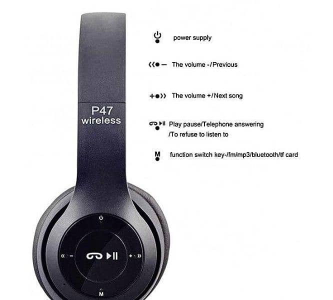 Wireless Stereo Headphones Free Delivery 2