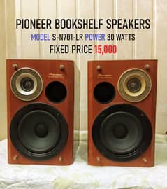 PIONEER BOOKSHELF SPEAKERS 0