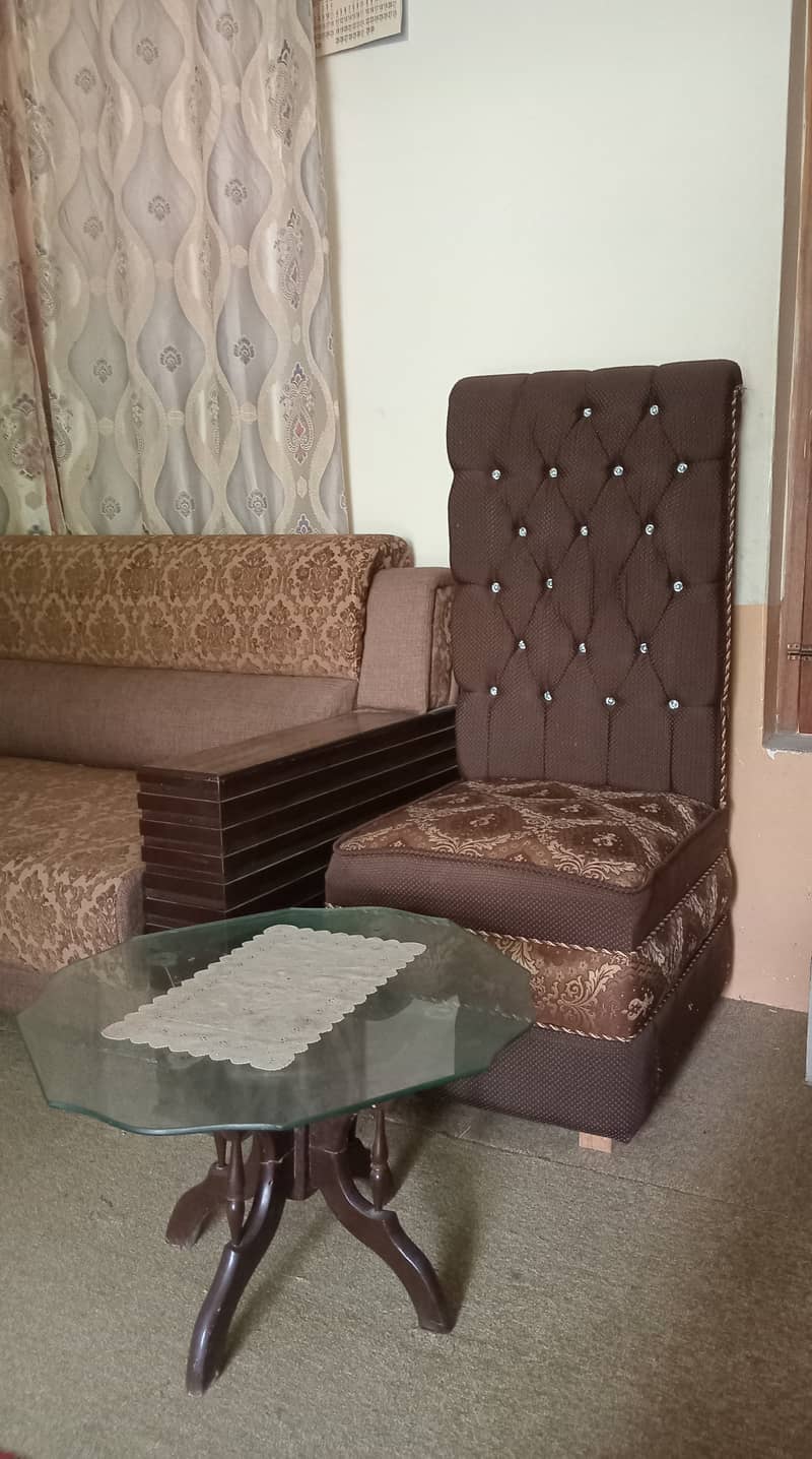 Sofa set with coffee chairs 2