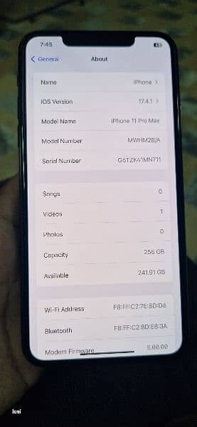 Apple iPhone 11 Pro Max 256gb factory unlocked 5