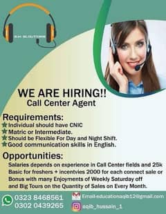 hiring agents for call center