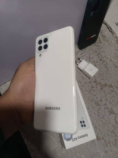 Samsung galaxy a22 ( 6 128 ) White color 3