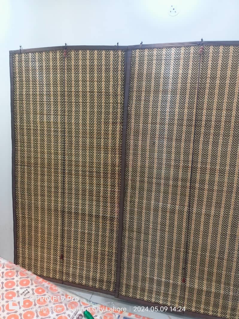 wooden floor out door kana chikh window blinds Roller vertical zebra 4