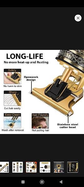 Dragon Style Hair Clipper and Trimmer 3