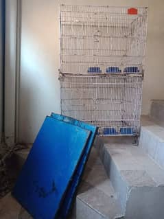 cage for sale 2 portions