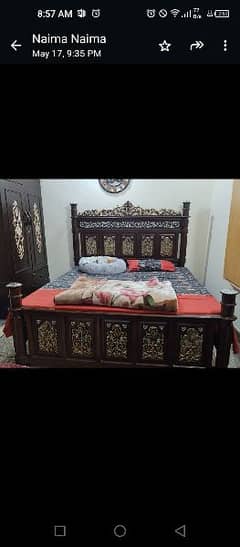 Double Bed with side Tables