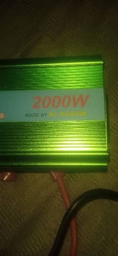 invertor 2000w with bettry charger
