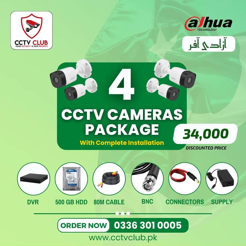 CCTV Camera Packages Turbo HD 0