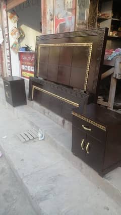 king size bed two side table KY sath 0