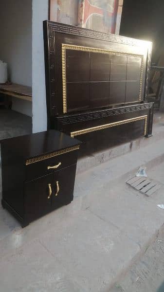 king size bed two side table KY sath 1
