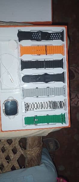 Z20 ultra Smart watch with seven straps 3