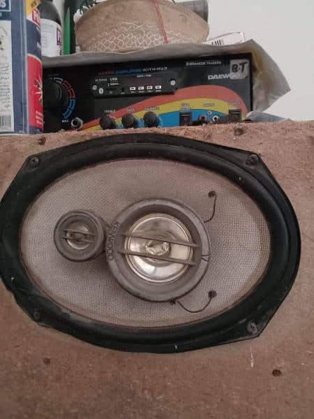 kenwood subwoofer 3010 orignal and speaker 3