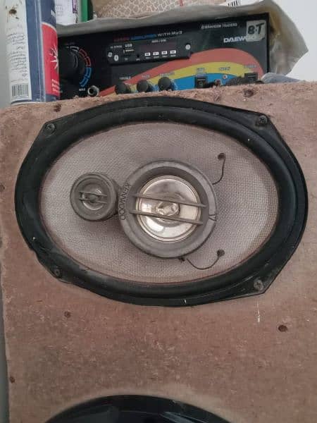 kenwood subwoofer 3010 orignal and speaker 5