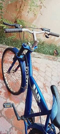 bicycle blue colour full size 0