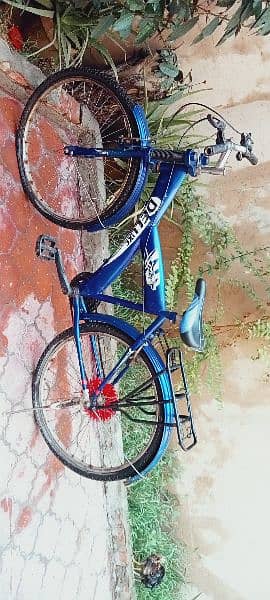 bicycle blue colour full size 3