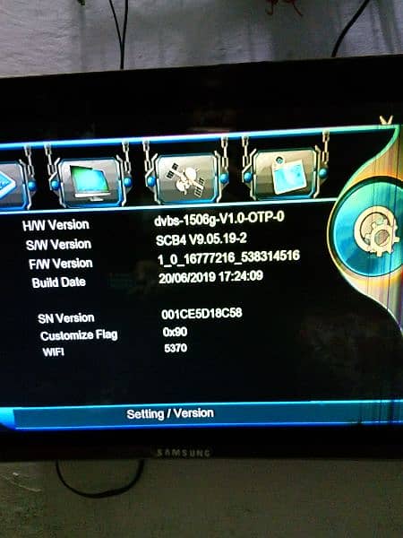 Reciver and dish antenna for sell 7