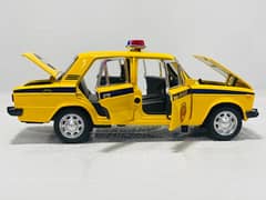 Diecast Old Police ‍Model car in Metal Body with Premium Colur Quality