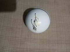 Shaheen Afridi signed hard ball 0