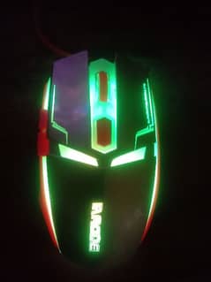 New Mouse , Gaming Mouse , With Wire ,Rgb Lights , Number 03308374715