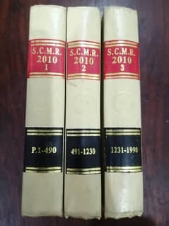 SCMR 2010 (3 Books Volume)
