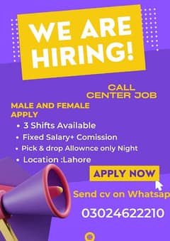 Call center job for students
