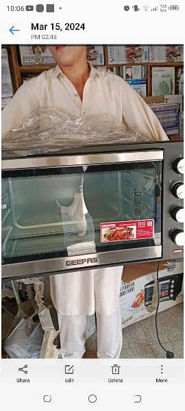 Electric oven ,40 ltr big size 7