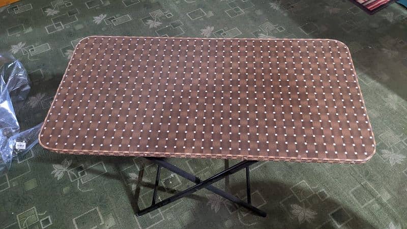 Folding Table, Wooden rectangle shape, Brand new 1899/- | 0334 9967719 1