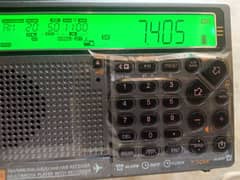 HRD-757 ( AM, FM, SW,UHF/VHF) Radio with Bluetooth, Mp3 Mobile Remote