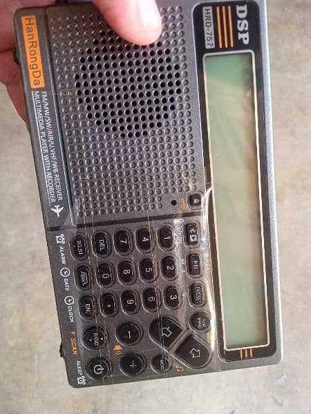 HRD-757 ( AM, FM, SW,UHF/VHF) Radio with Bluetooth, Mp3 Mobile Remote 2