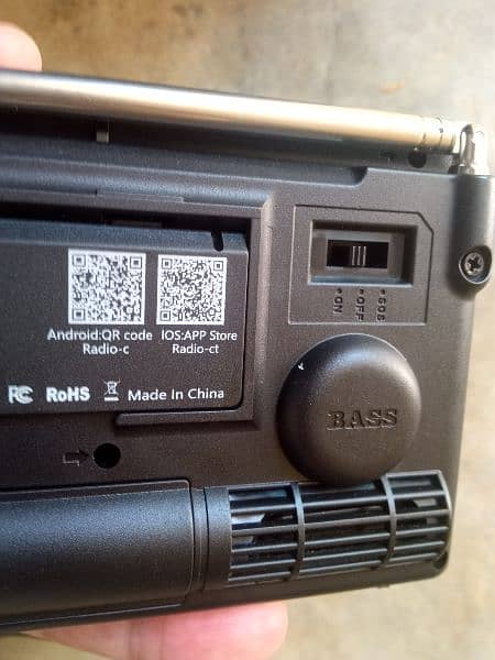 HRD-757 ( AM, FM, SW,UHF/VHF) Radio with Bluetooth, Mp3 Mobile Remote 15