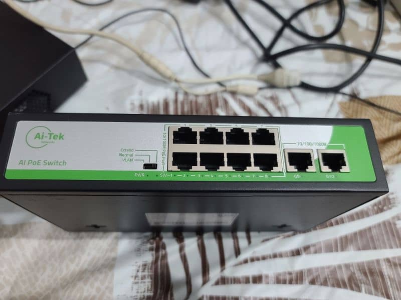 Dahua 8 Channel NVR + 1TB(HDD) + 8 Port-POE Switch + 19" LED 5