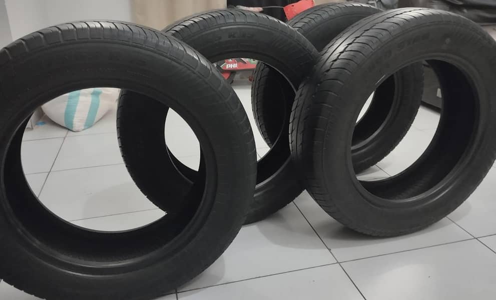 Good condition Tyres size 175/65/R15 Eurostar 8