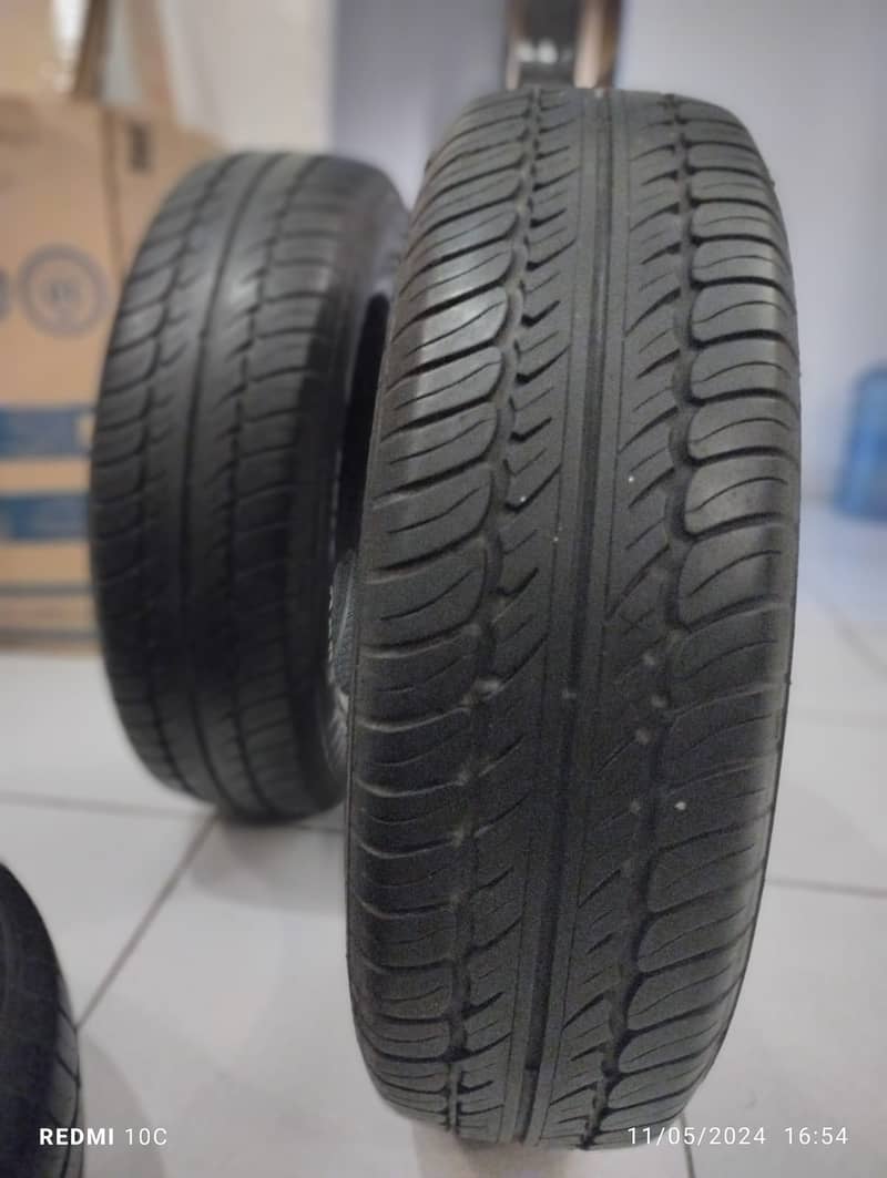 Good condition Tyres size 175/65/R15 Eurostar 9
