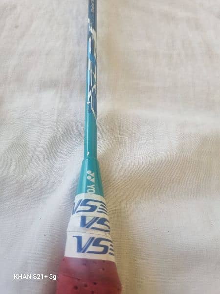 Real Yonex VSA  single racket . Stretchable japani shaft he 4