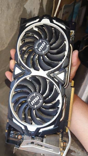 Asus 1060 6gb graphics card just like new 4