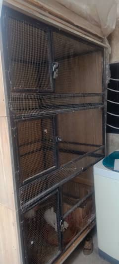 3 portion birds&hen cage for sell 03435787650