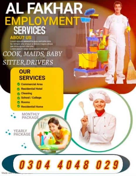 Maids / House Maids / Couple / Patient Care / Nanny / Baby Sitter 1