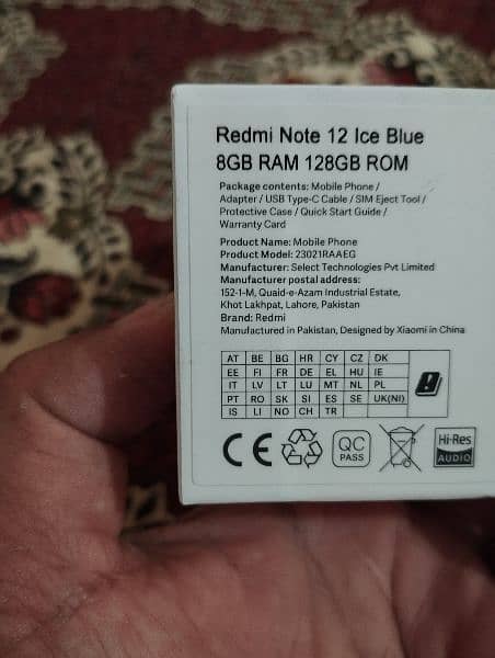 Redmi Note 12 in 9 month warnty mint condition 1