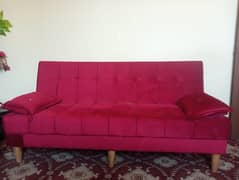 Sofa cum bed 2 piece sligtly used