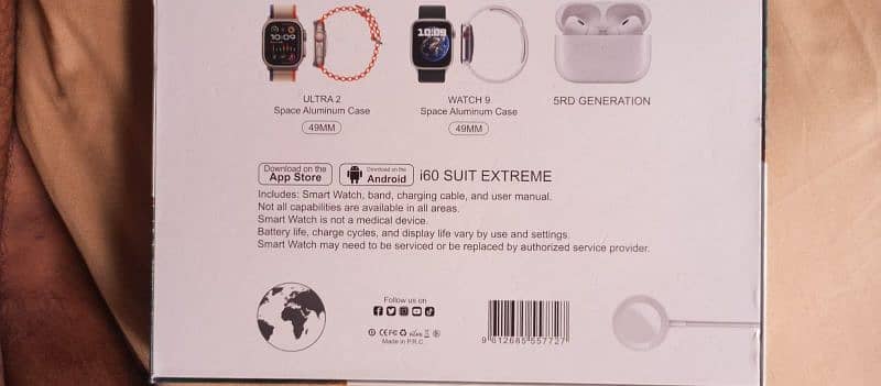 i60 Suit extreme  - 12 in 1 ultra 2 Smart watch 4