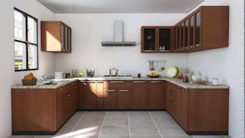 Kitchen cabinets/lasani/chipboard/upvc/mdf/wood work/ceiling/vinyl 4