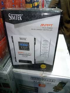 SimTek Mppt Latest model charge Controller Hybrid and solar mode.