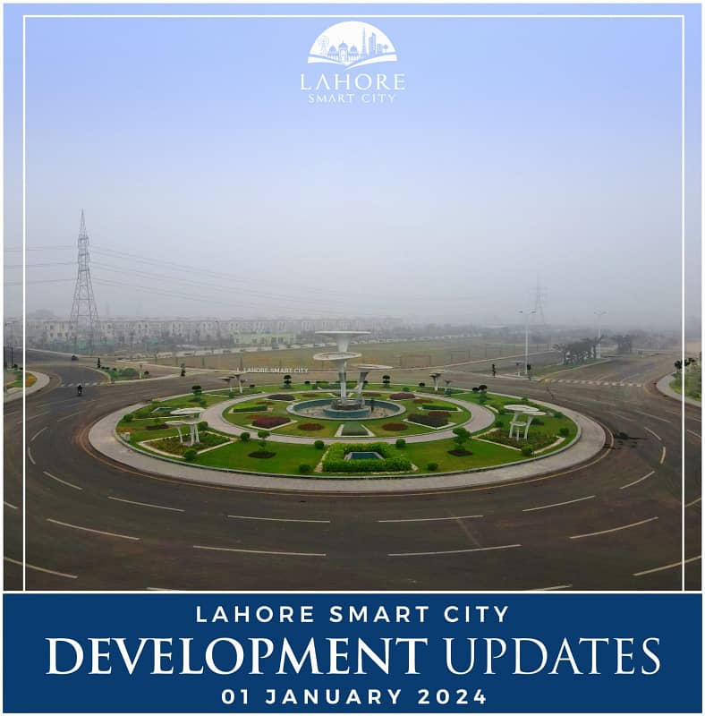 1 Kanal (6480) Residential Installments Plot File Available For Sale In Lahore Smart City. 13