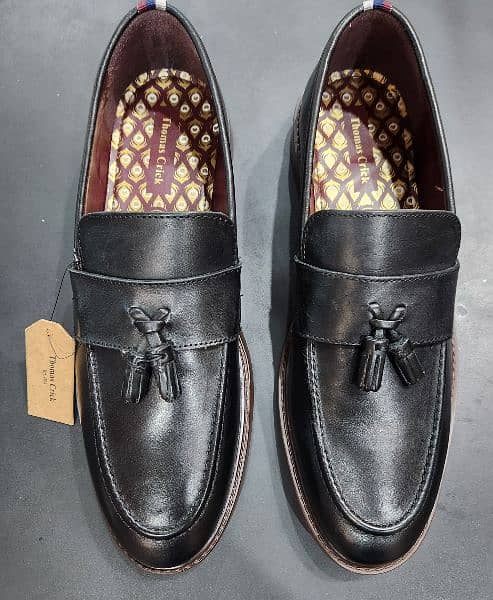 Thomas Crick Men's Tassel Trim Loafer /Casual / Formal Slip On Shoe 2