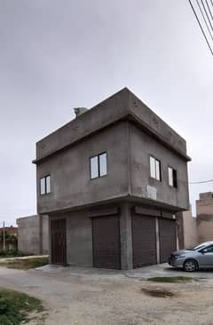 Commercial house for sale have  two shops and two bedrooms 0