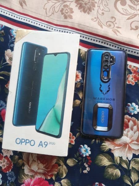oppo a9, 8 128 snapdragon 665 condition 10by10 with box 7