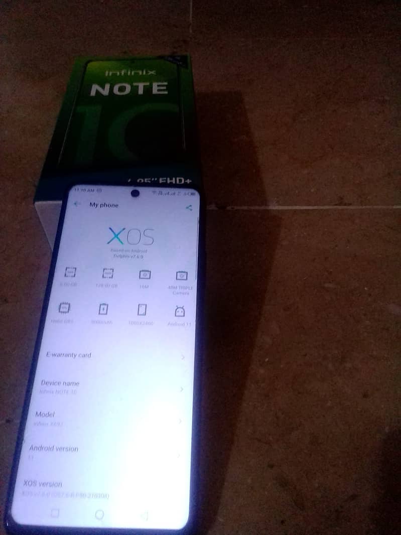 Infinix Note 10 '"6gb128" 3